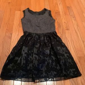 Sparkly Babydoll midi dress
